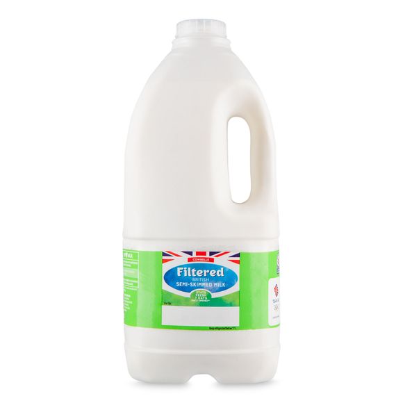 Cowbelle British Filtered Semi-skimmed Milk 2l